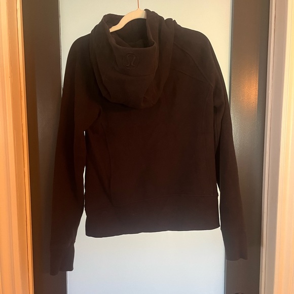 Black Lululemon scuba hoodie size 8 GUC - Picture 2 of 5